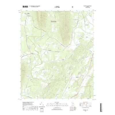 2020 Map of Plainville, 2020 Print