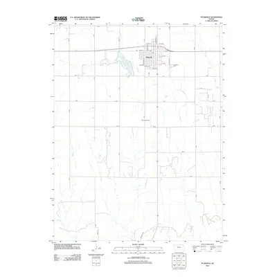 2012 Map of Plainville, 2012 Print