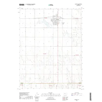 2018 Map of Plainville, 2018 Print