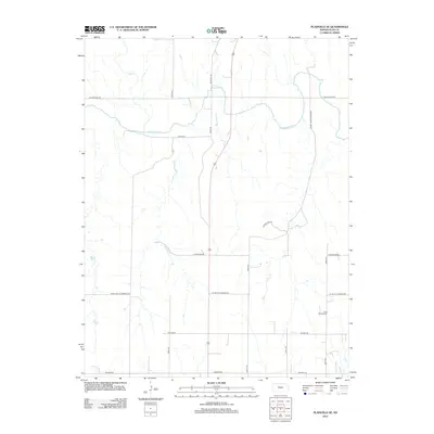 2012 Map of Plainville SE, 2012 Print