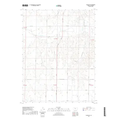 2018 Map of Plainville SE, 2018 Print
