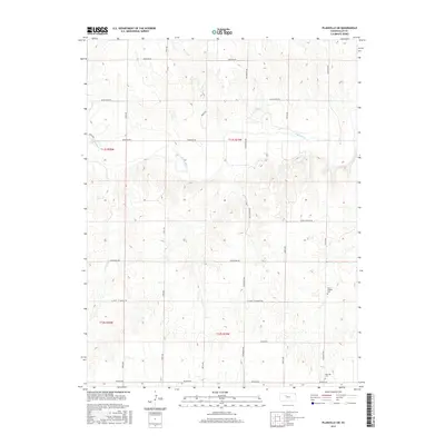 2015 Map of Plainville SW, 2015 Print