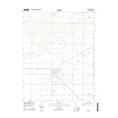 2015 Map of Planada, 2015 Print