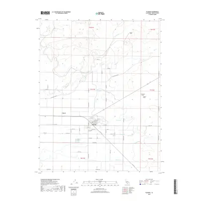 2018 Map of Planada, 2018 Print