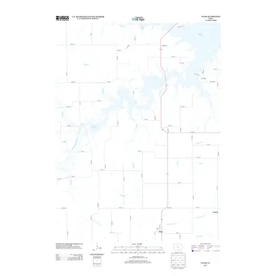 2013 Map of Plano, 2013 Print