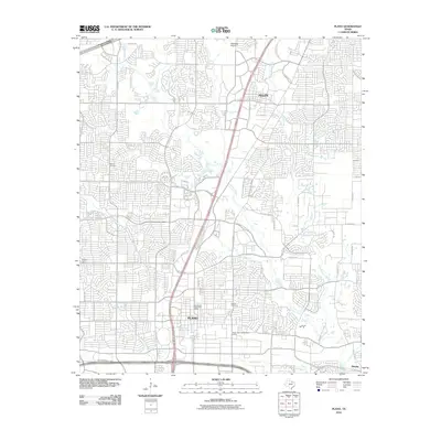 2010 Map of Plano, 2010 Print