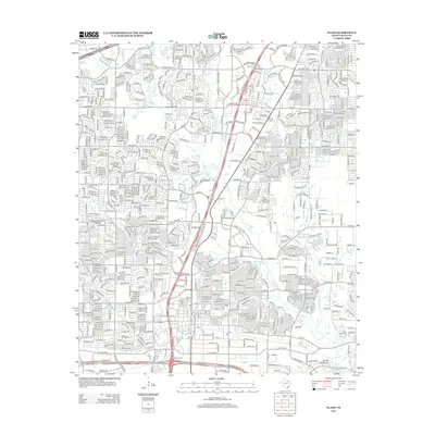 2013 Map of Plano, 2013 Print