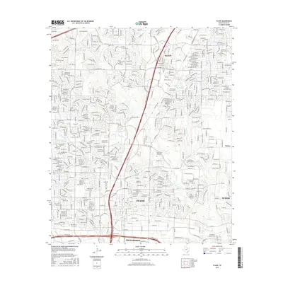 2016 Map of Plano, 2016 Print