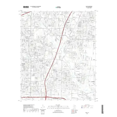 2019 Map of Plano, 2019 Print
