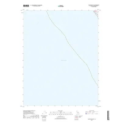 2018 Map of Plantation OE W, 2018 Print