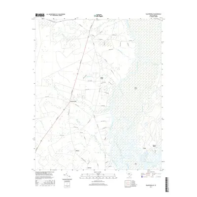 2017 Map of Plantersville, 2017 Print
