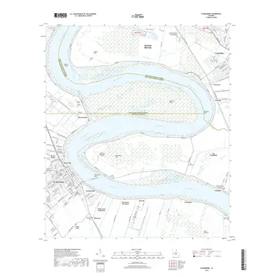 2018 Map of Plaquemine, 2018 Print