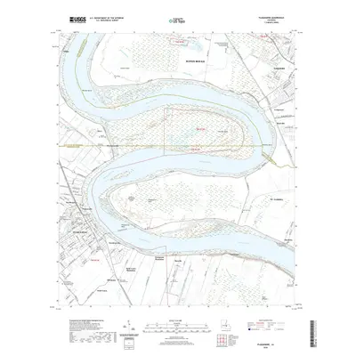 2020 Map of Plaquemine, 2020 Print