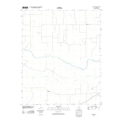 2010 Map of Plaska, 2010 Print