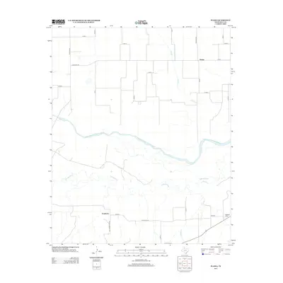 2013 Map of Plaska, 2013 Print