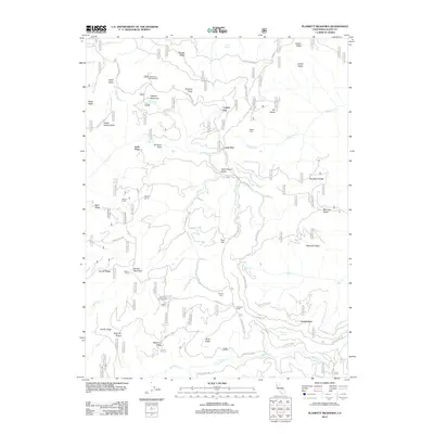 2012 Map of Plaskett Meadows, 2012 Print