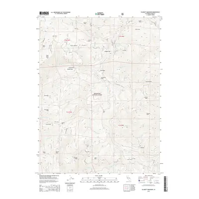 2015 Map of Plaskett Meadows, 2015 Print