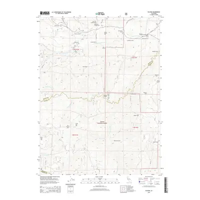 2015 Map of Platina, 2015 Print