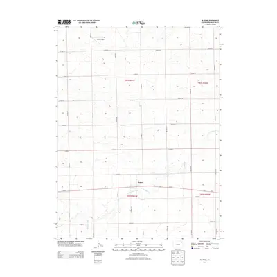 2013 Map of Platner, 2013 Print