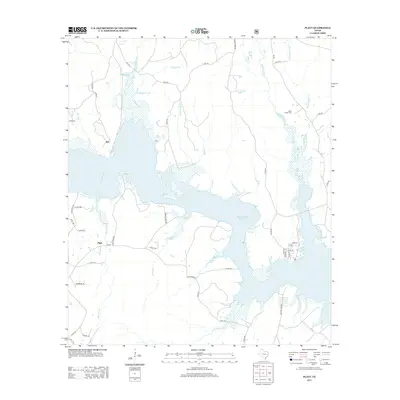 2013 Map of Platt, 2013 Print