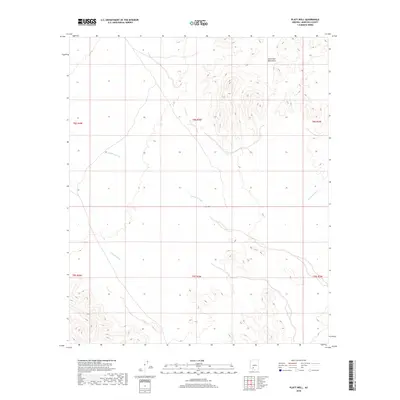 2018 Map of Platt Well, 2018 Print