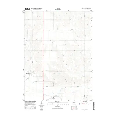 2014 Map of Platte Center, 2014 Print