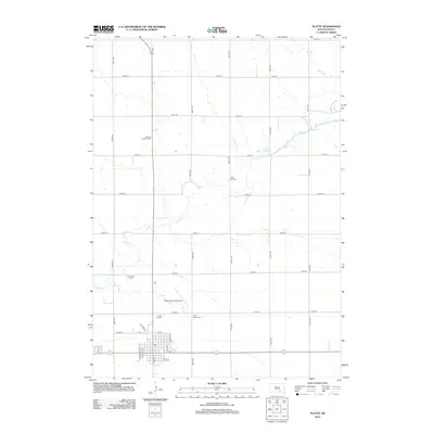 2012 Map of Platte, 2012 Print