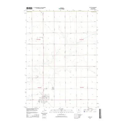 2015 Map of Platte, 2015 Print
