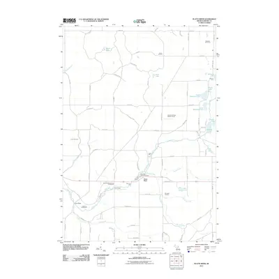 2011 Map of Platte River, 2011 Print
