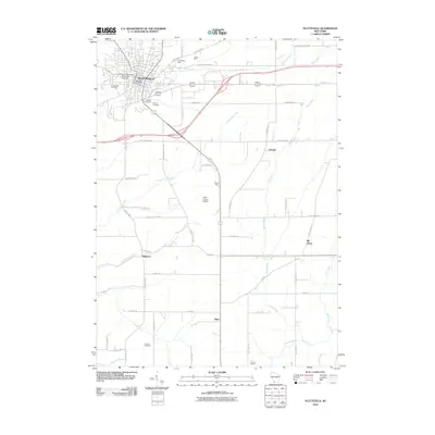 2010 Map of Platteville, 2010 Print
