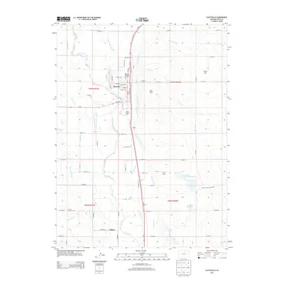 2013 Map of Platteville, 2013 Print