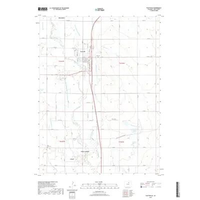 2019 Map of Platteville, 2019 Print