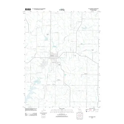 2012 Map of Plattsburg, 2012 Print