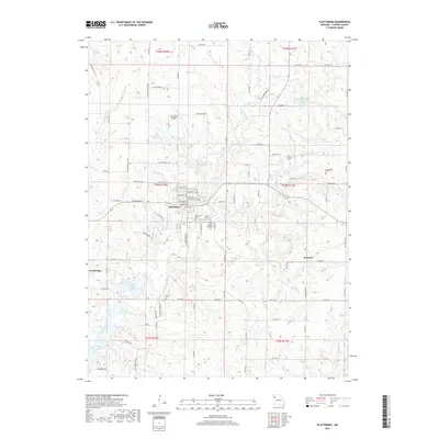 2017 Map of Plattsburg, 2017 Print