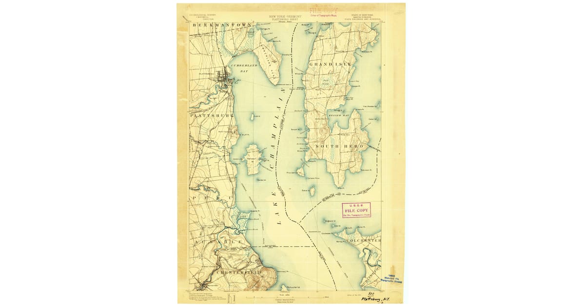 1800s (19th Century) Maps of Keeseville, NY | Pastmaps