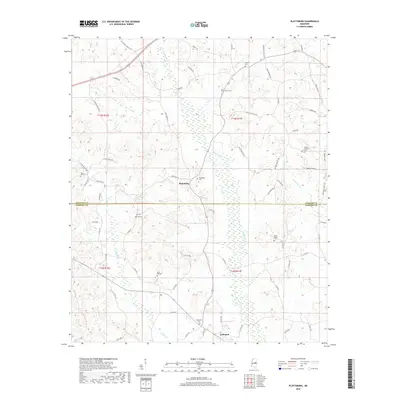 2018 Map of Plattsburg, 2018 Print