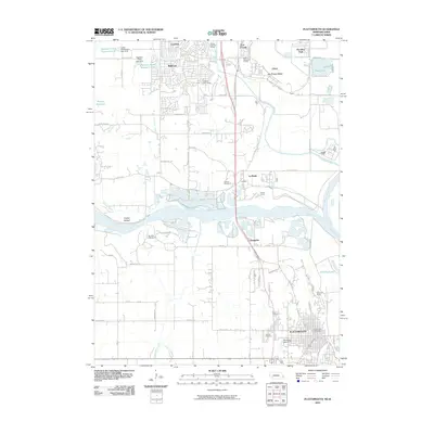 2010 Map of Plattsmouth, 2010 Print