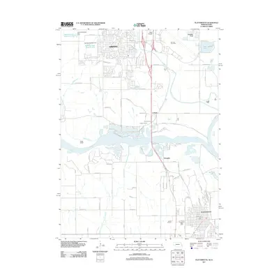 2011 Map of Plattsmouth, 2011 Print