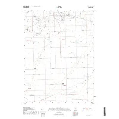2018 Map of Plattville, 2018 Print