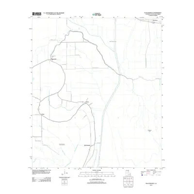 2012 Map of Plaucheville, 2012 Print