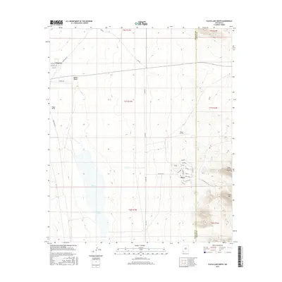 2017 Map of Playas Lake North, 2017 Print