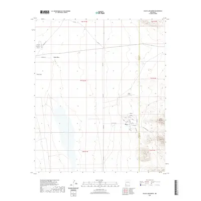 2020 Map of Playas Lake North, 2020 Print