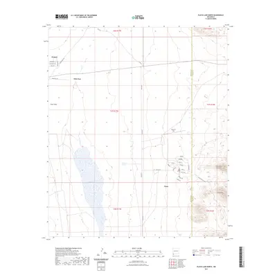 2023 Map of Playas Lake North, 2023 Print