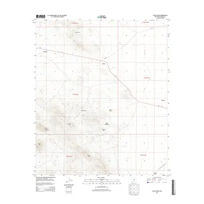 2013 Map of Playas Peak, 2013 Print