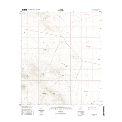 2017 Map of Playas Peak, 2017 Print