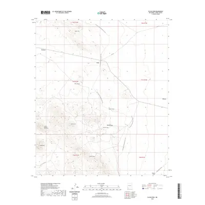 2020 Map of Playas Peak, 2020 Print