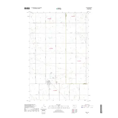 2017 Map of Plaza, 2017 Print