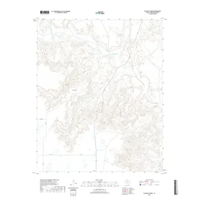 2019 Map of Pleasant Creek, 2019 Print