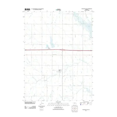 2011 Map of Pleasant Dale, 2011 Print