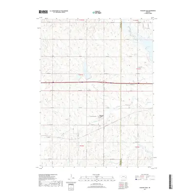 2017 Map of Pleasant Dale, 2017 Print